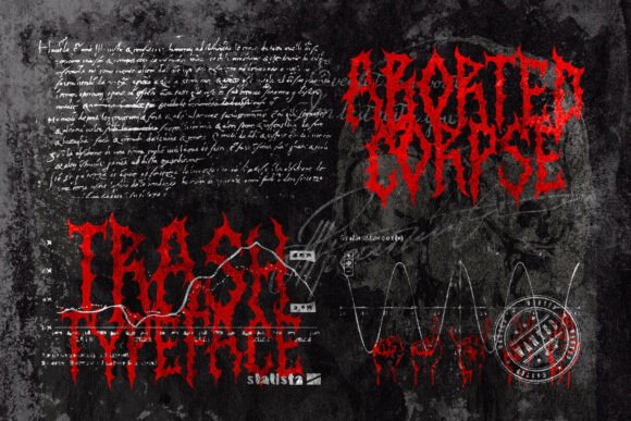 Aborted Corpse Metal: A Typeface for Extreme Visual Design