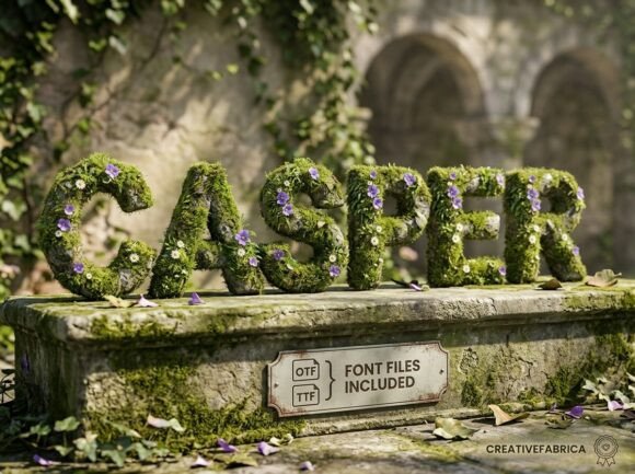 Casper: A Decorative Font for Bold Headlines