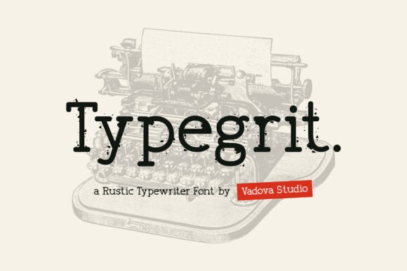 Discover Typegrit: A Typeface with Vintage Soul and Modern Edge
