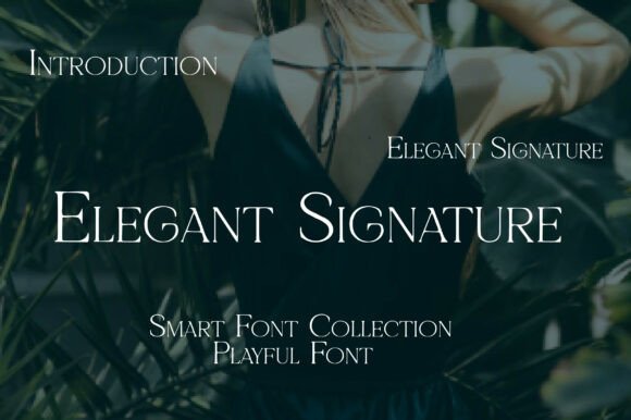 Elegant Signature: A Timeless Serif for Premium Design