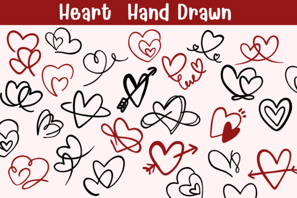 Heart Hand Drawn: Add Handmade Charm to Your Designs