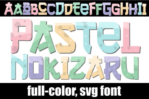Pastel Nokizaru: Playful Geometry for Bold Designs