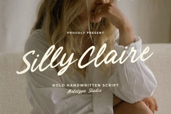 Silly Claire: Bold Handwritten Script for Modern Design