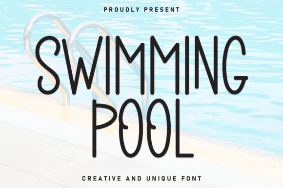 Swimming Pool: A Hand-Crafted Display Font of Warmth and Charm